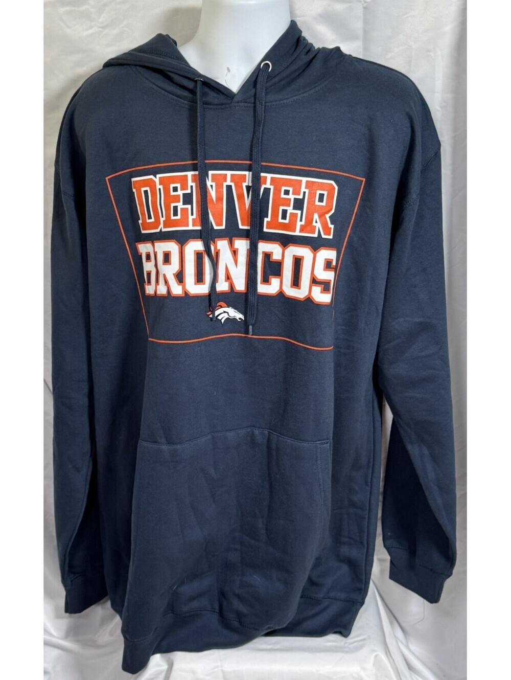 Fanatics Denver Broncos Hoodie Men's 2XLT NEW